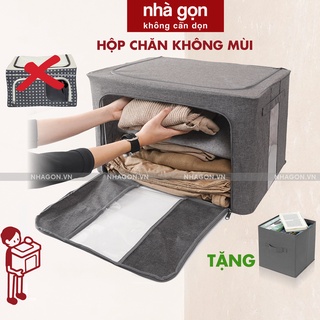 TẶNG 1 GIỎ VẢI - Túi vải đựng chăn màn quần áo NHÀ GỌN túi vải đựng đồ đa năng hộp vải đựng đồ -VNXK