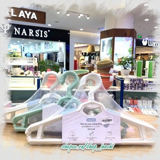 Móc áo xoay vuông Hara 175 (set 5 cái)