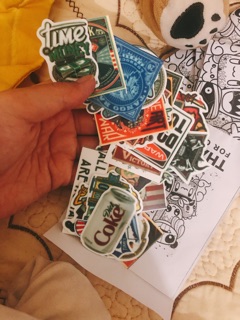 set sticker all monsters are human