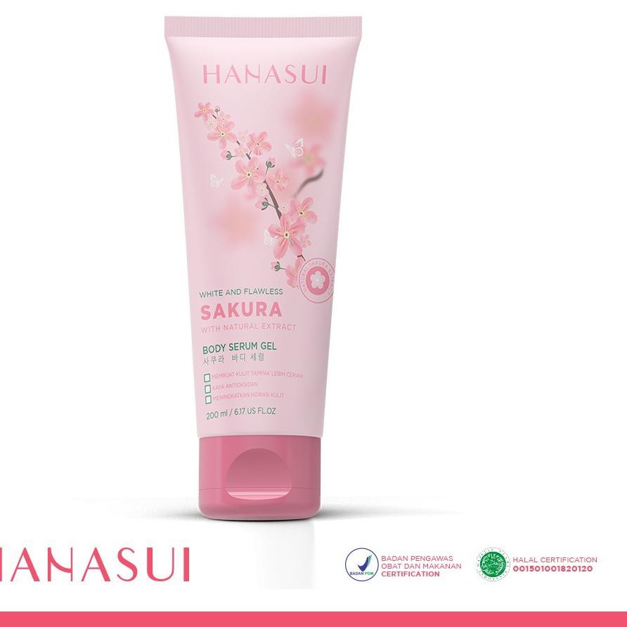 (hàng Mới Về) Serum Dưỡng Da Hanasui - Body Gel - Sakura