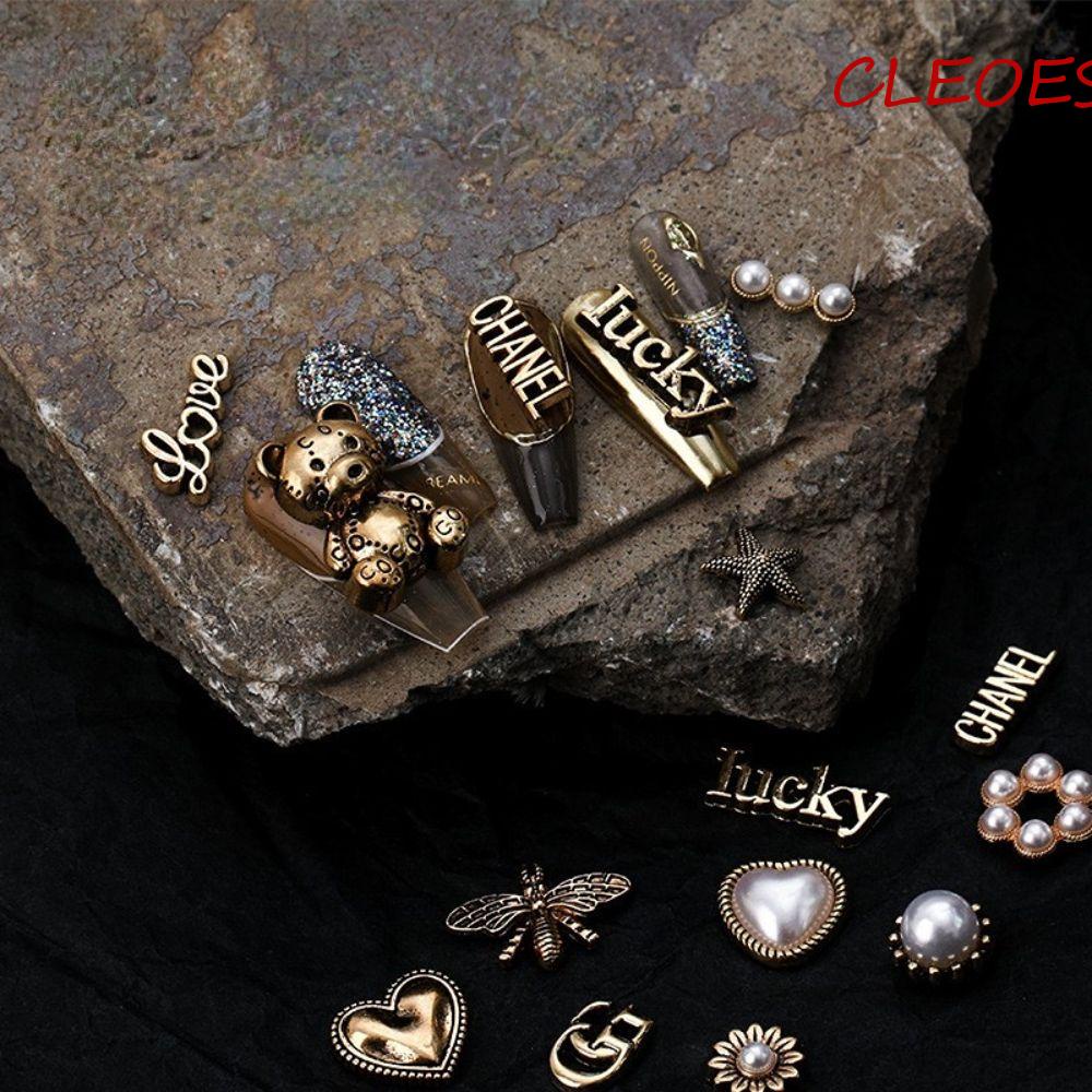 Phụ Kiện Trang Trí Móng Tay Kiểu Dáng Sang Trọng Phong Cách Vintage