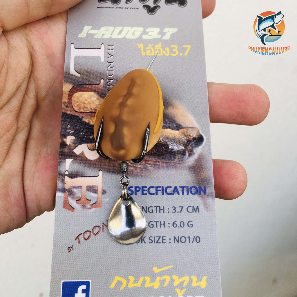 Nhái hơi câu lure FrogToon V1 chuẩn thái lan phukiencaulure25 mồi câu lure siêu nhậy