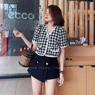ÁO KIỂU CARO QUẢNG CHÂU HÓT