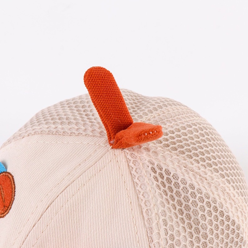 Nón Tai Bèo Phối Lưới Thoáng Khí Họa Tiết Hoạt Hình Dễ Thương Cho Bé