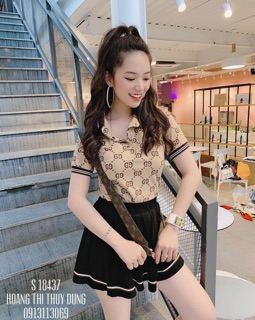 Set Áo phông GC Chân váy