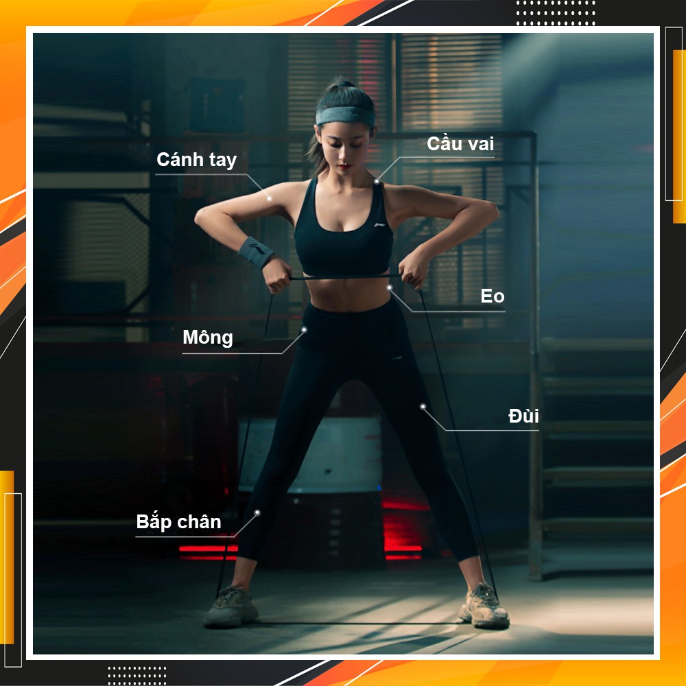 Dây Kháng Lực Tập Gym Đa Năng Power Band Hỗ Trợ Tập Luyện, Hỗ Trợ Lên Xà Chính Hãng Eros