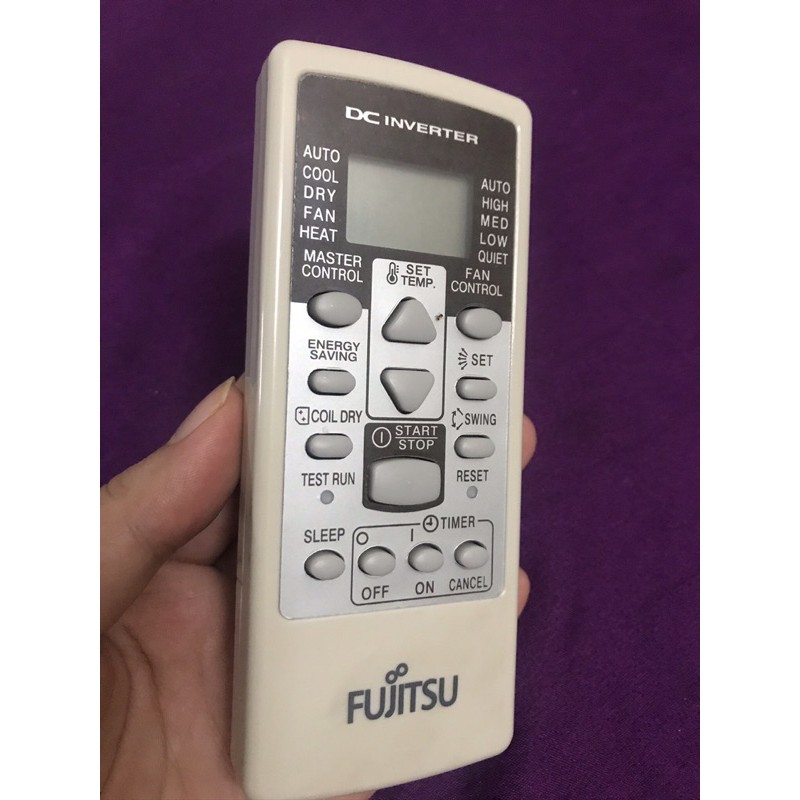 Điều khiển điều hoà Fujitsu Inverter dùng cho cả 1 và 2 chiều