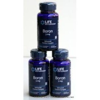 Viên bổ sung boron tăng hệ miễn dịch sinh lý cho nam life extension bron 3mg 100 viên