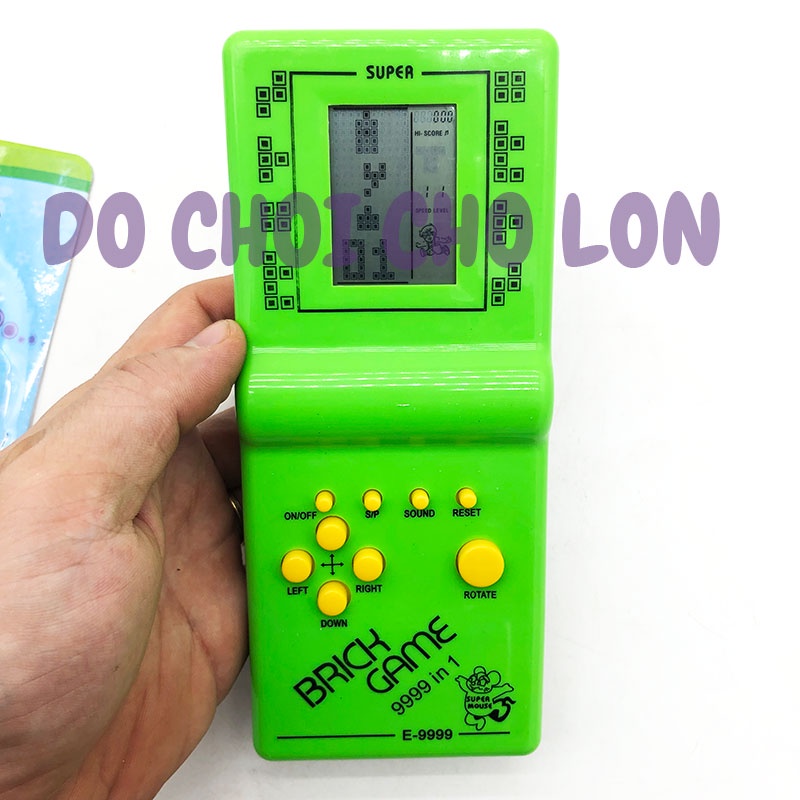 Đồ chơi máy chơi game điện tử xếp gạch, xếp hình  - Game Xếp Hình