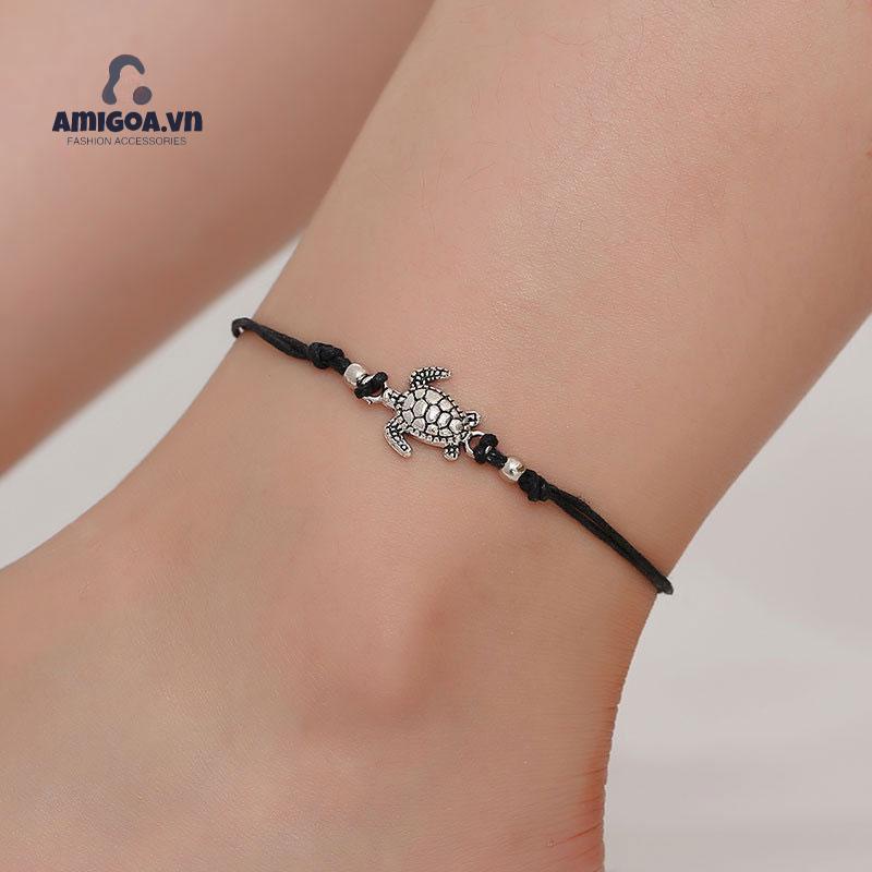 ✨✨Vòng chân rùa dệt tay cổ điển cho nam và nữ