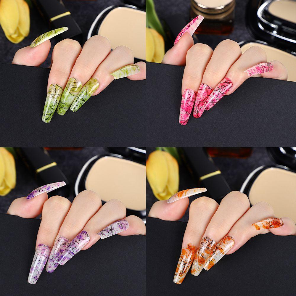 Túi 24 Móng Tay Giả Ballerina 12 Màu Che Phủ Toàn Diện