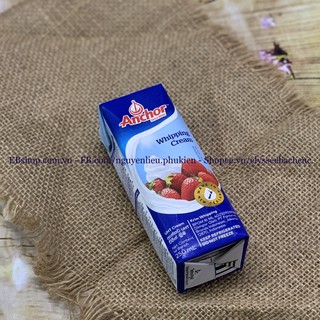 KEM WHIPPING CREAM HIỆU ANCHOR 250ML/1L