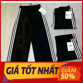 Quần Ống Rộng 3 Sọc Hàn Quốc Cá Tính
