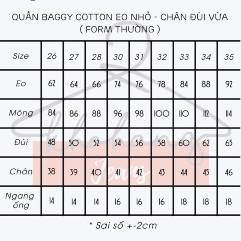 (40-80kg) quần jean baggy Bigsize lưng cao rách gối