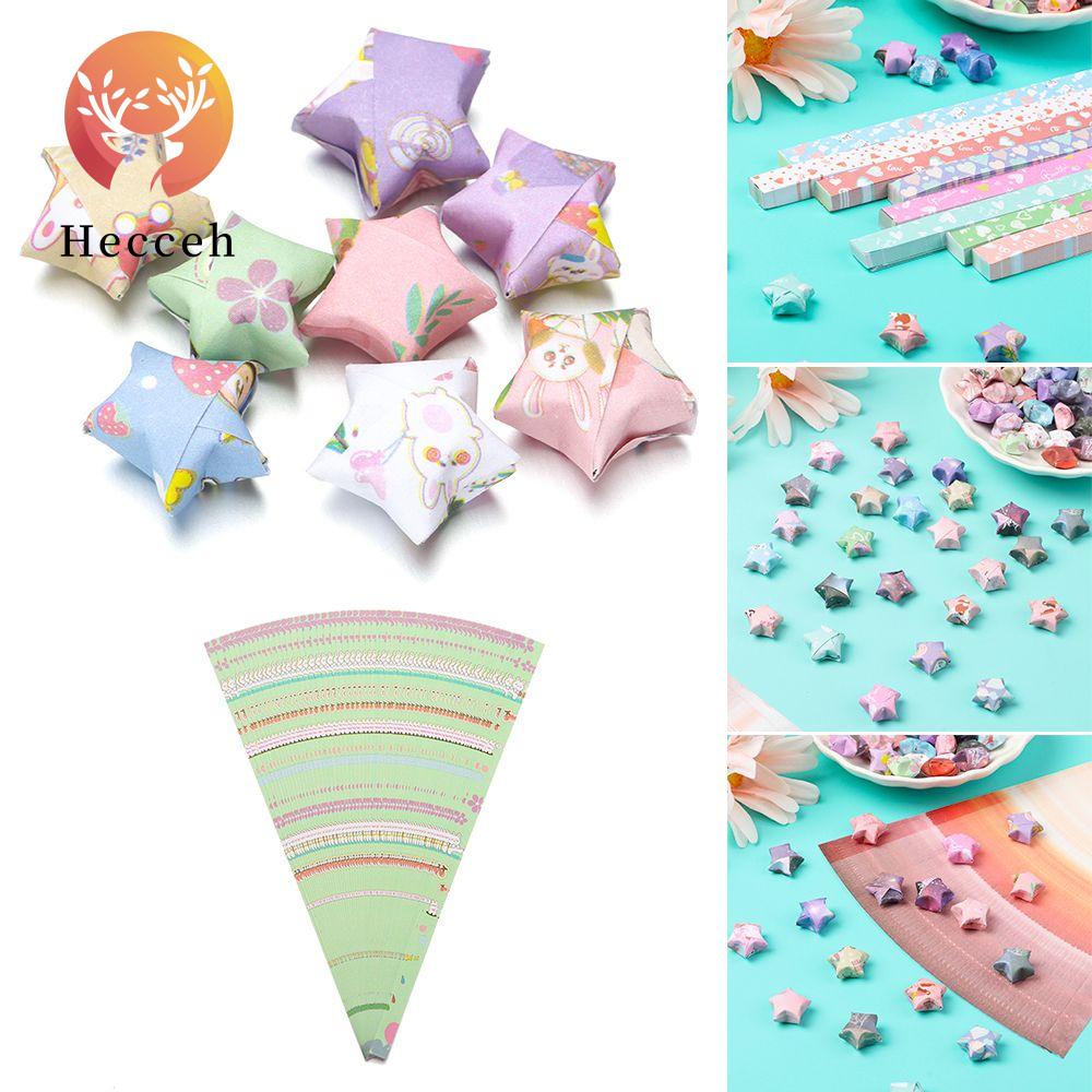 Giấy xếp sao một mặt dùng trang trí sổ tay/ đồ thủ công cho bé