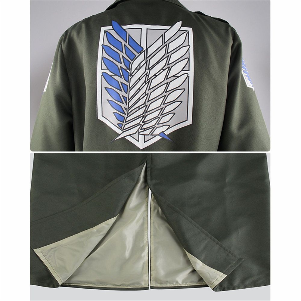 Áo Choàng Hóa Trang Nhân Vật Phim Attack On Titan