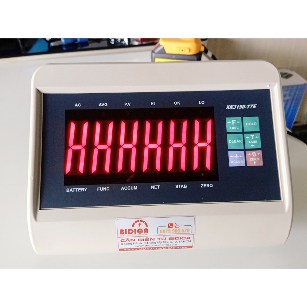 Bảo Hành 12T-Cân điện tử Đài Loan Yaohua T7E chính hãng 100Kg