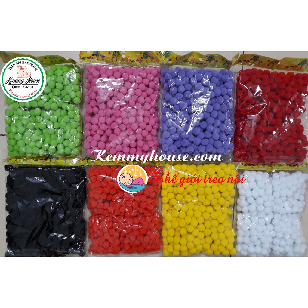 1 túi hạt pom mịn 2 cm (70g)