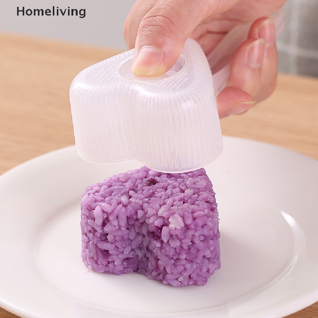 Set 2 Khuôn Làm Cơm Nắm Hình Tròn Phong Cách Nhật Bản DIY