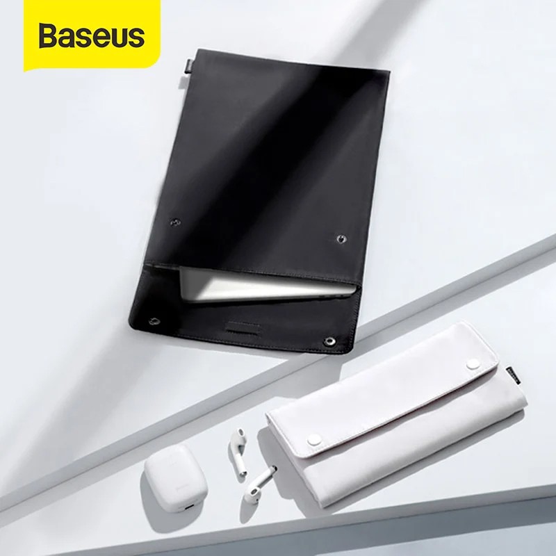 Túi gập đựng Macbook 13 và 16 inch Baseus Folding Series chất liệu vải dệt trơn 50D chống thấm nước