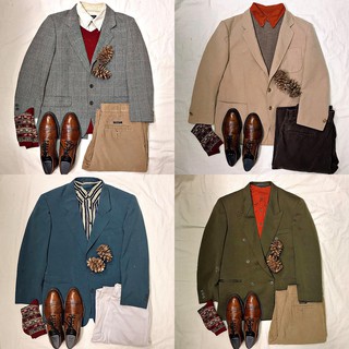 Áo Blazer Nhật 2hand (Secondhand) cao cấp, chính hãng, vintage, lịch lãm