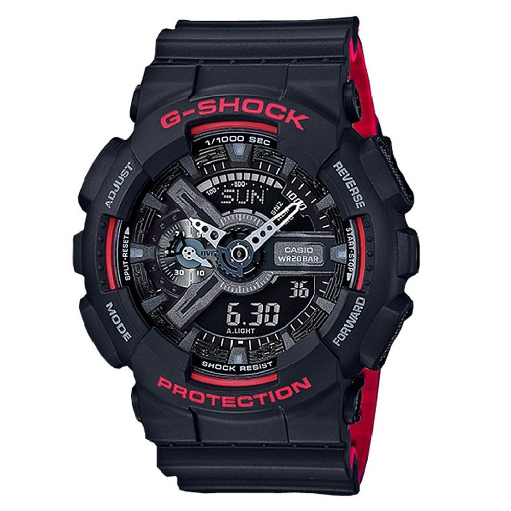Đồng Hồ G-shock GA-110HR-1A – Hộp Đồng Hồ Casio Gshock Thể Thao Nam Full Chức Năng , Autolight , Chống Sốc ..