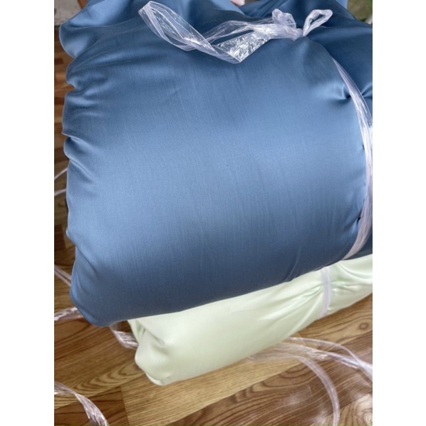 Vải lụa tencel 60s màu trơn cao cấp, khổ lớn 2m5 chuyên dùng may chăn ga gối | BigBuy360 - bigbuy360.vn