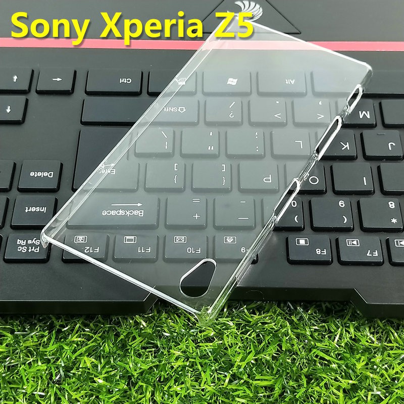 Ốp lưng sony xperia Z5/ Z3 nhựa CỨNG TRONG SUỐT