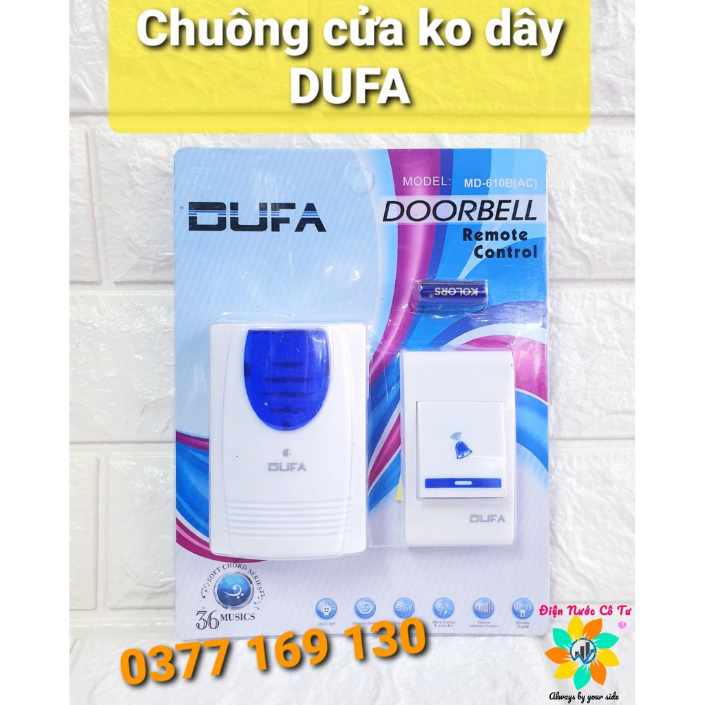 Chuông cửa không dây chuông cửa thông minh DUFA