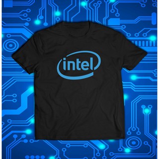 HOT🔥 Áo Phông INTEL LOGO PRINT FASHION APPAREL mẫu mới cực chât