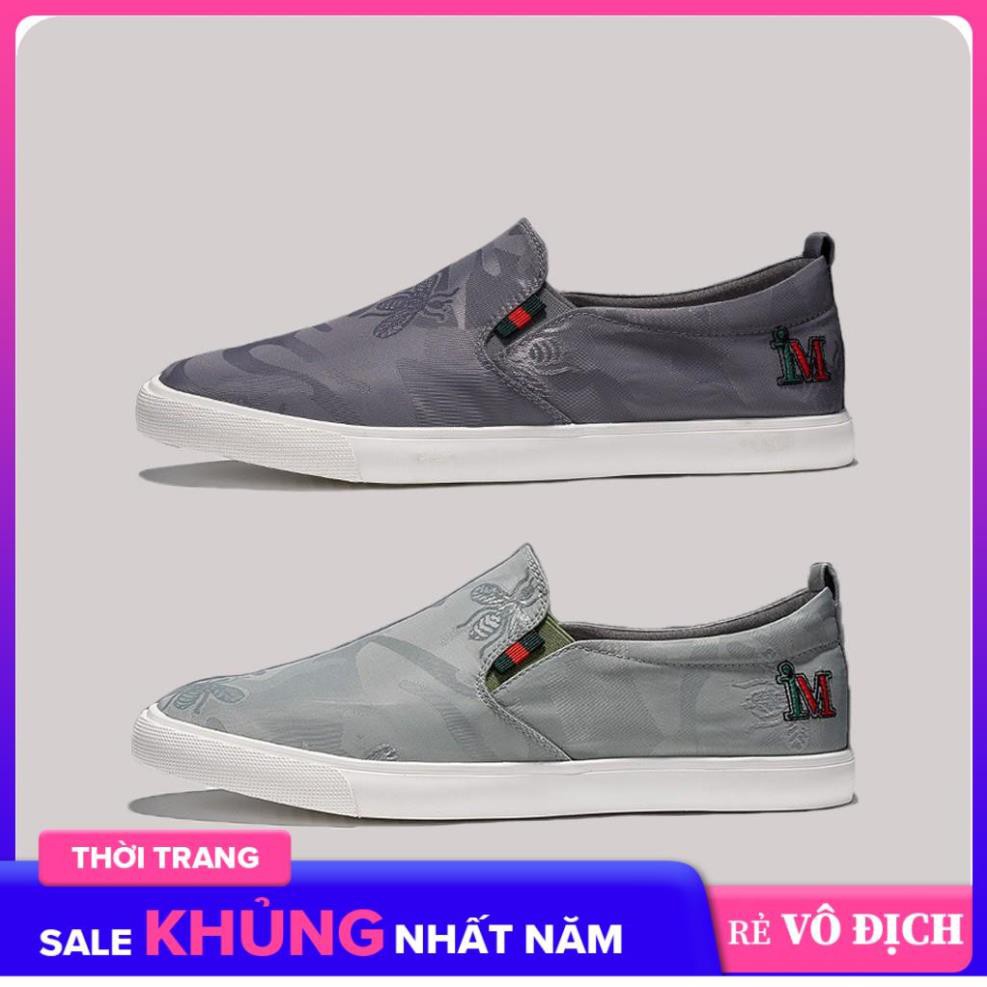 Giày Slipon Nam Giày Lười Nam Leyo L65 (02 màu)