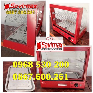 Tủ trưng bày giữ nóng thực phẩm mini