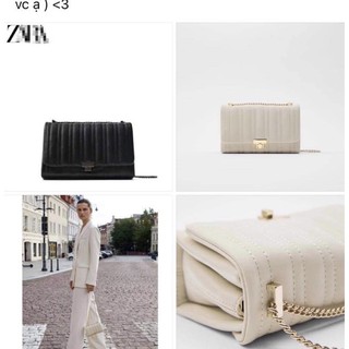 túi zara trắng