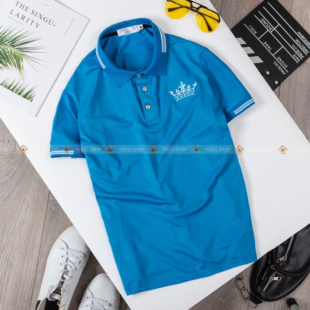 Áo polo nam FREESHIP áo thun có cổ thấm hút mồ hôi, áo cổ bẻ nam nhiều màu sắc 3 size M/L/XL PL01