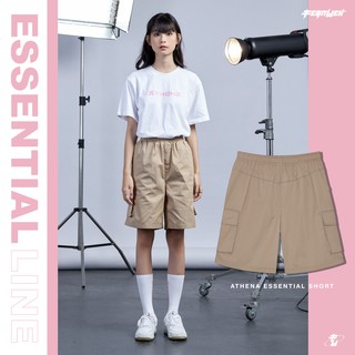 Quần short Athena FERNWEH local brand thời trang beige basic ống rộng streetstyle
