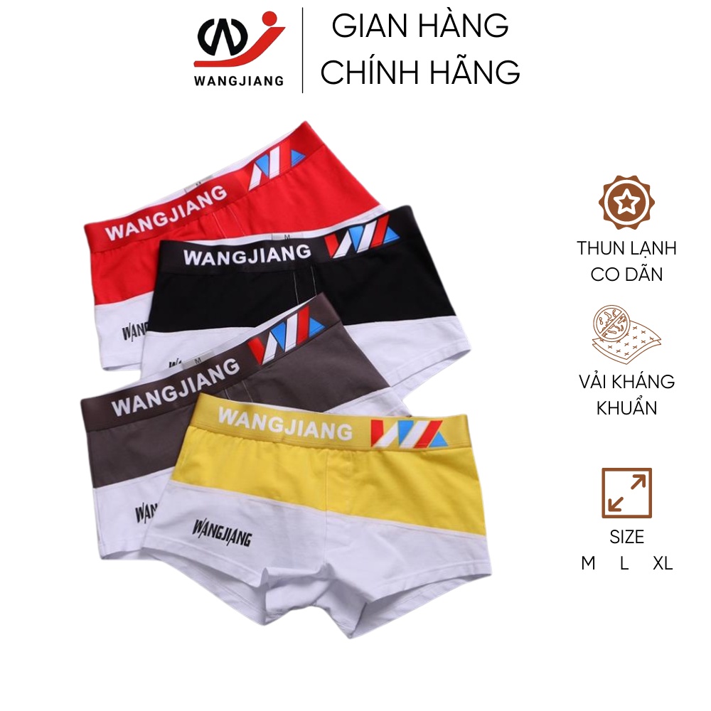 Quần sịp nam WANG JIANG cotton thun lạnh cao cấp đẹp được thiết kế theo phong cách Hàn Quốc SIP006.