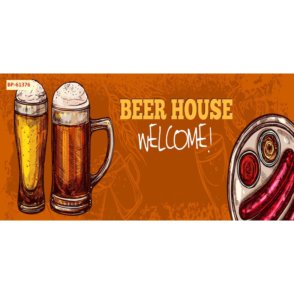 Tranh vải lụa 3D Club Bia Hơi,Bia Hà Nội, Beer Hà Nội, beer ngon cho các quán nhậu, quán ăn