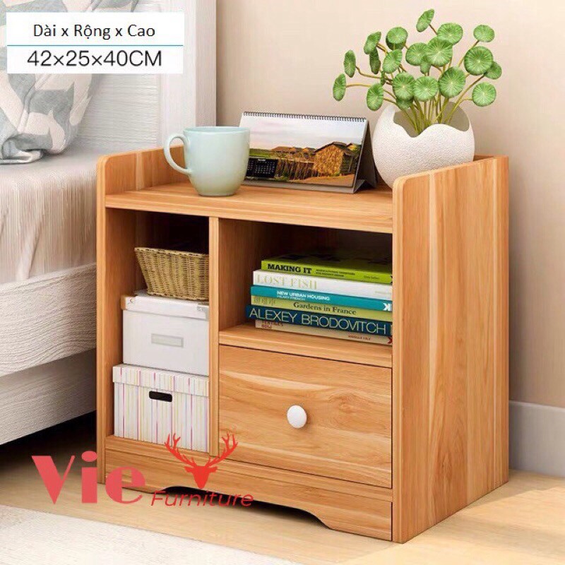 Kệ Tủ Đầu Giường, Tab Đâù Giường Chất Liệu Gỗ MDF Siêu Chống Thấm, Tiện Dụng Cho Căn Phòng Của Bạn GDBS