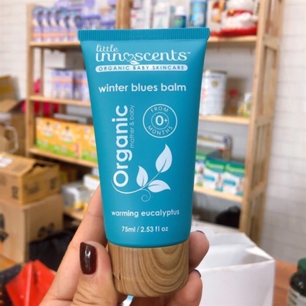 Dầu bôi ấm ngực tinh dầu tràm Organic Úc 75ml