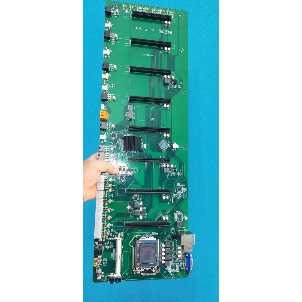 Thùng case4u full lòng mề 8 chân main b85 cho trâu cày chỉ rap vga chạy ngay