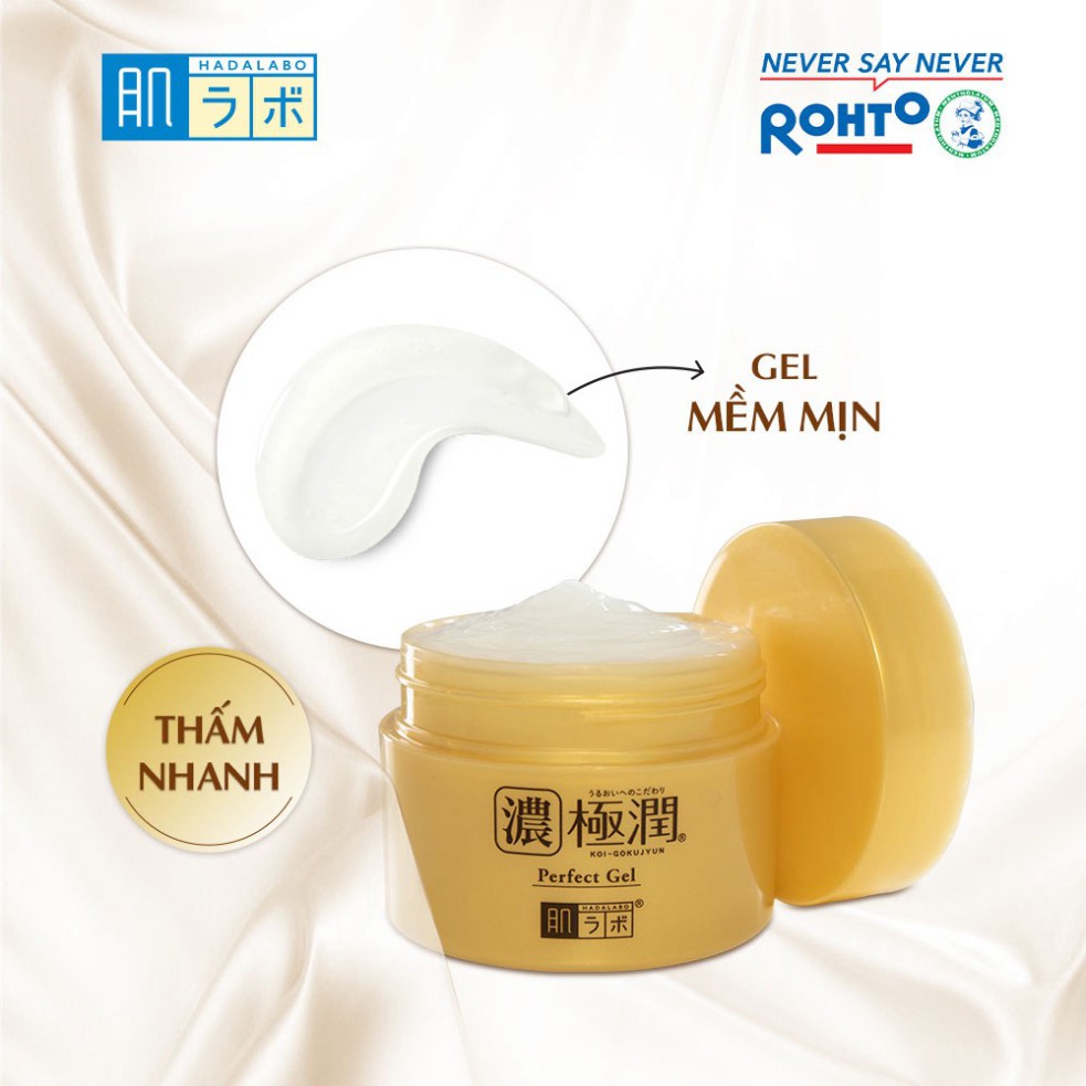 Gel cấp ẩm Hada Labo Koi-Gokujyun Perfect Gel (100G)