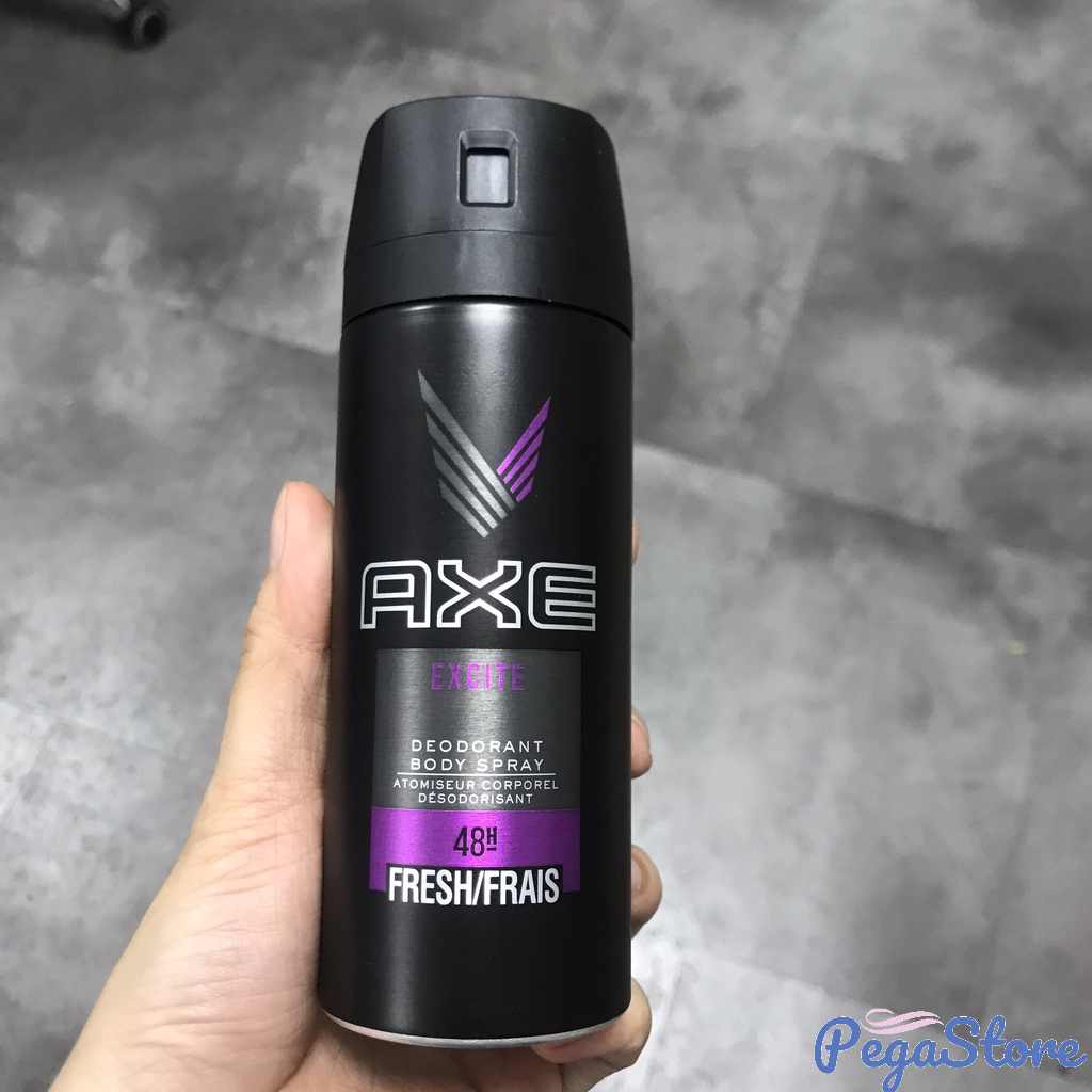 Xịt khử mùi AXE Deodorant Bodyspray xịt thơm toàn thân 150ml sịt khử mùi hôi nách Gold/Excite/Marine/Black/Ice chill