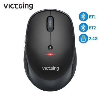 VicTsing PC254 Wireless Mouse 2400DPI Adjustable Bluetooth Mouse 2.4Ghz USB Optical Mice