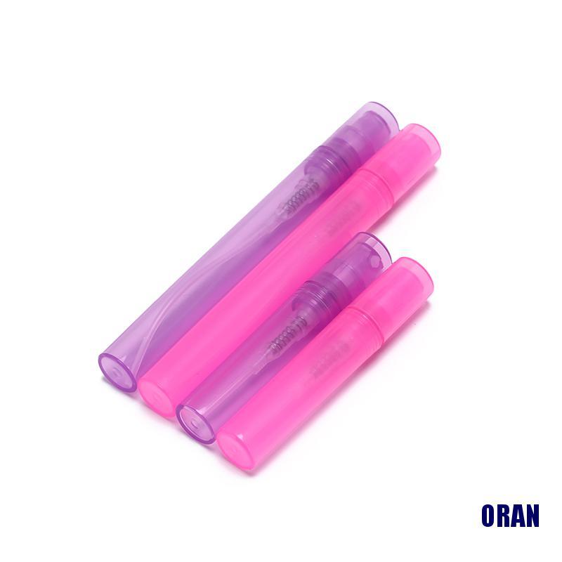 (Hàng Mới Về) Bình Xịt Đựng Nước Hoa Mini Bằng Nhựa 3 / 5ml