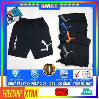 Quần thể thao nam thun thể thao ngắn Puma Q21 quần short nam đẹp sọt nam thun cao cấp có size lớn cho người mập big size