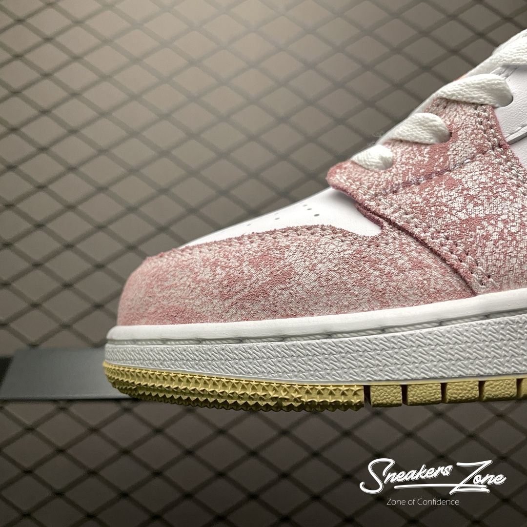 (FREESHIP+HỘP+QUÀ) Giày Thể Thao AIR JORDAN 1 Low Paint Drip Màu Hồng Giọt Sơn Nhỏ Giọt Cổ Thấp | BigBuy360 - bigbuy360.vn