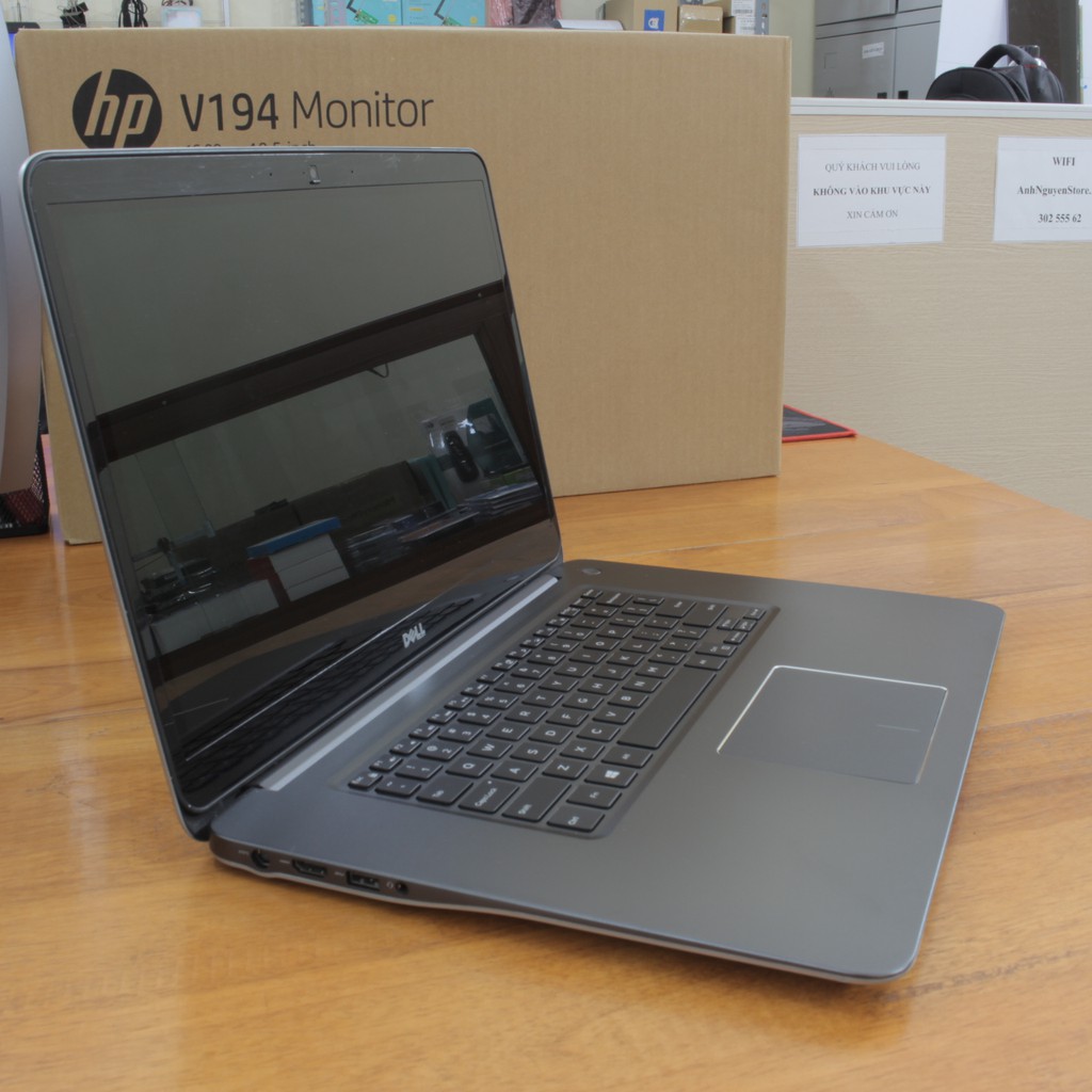 Laptop vỏ kim loại DELL Inspiron 15-7547 15.6'' Core I5 2.70GHz 4G 120G SSD [màu bạc] | BigBuy360 - bigbuy360.vn