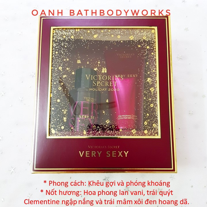 Set xịt thơm & lotion Victoria's Secret | Thế Giới Skin Care