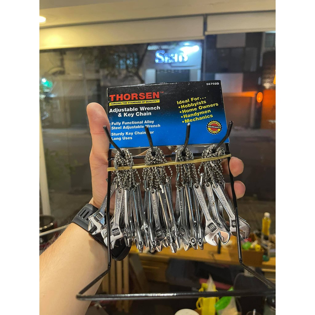Móc chìa khóa Cờ Lê Thorsen