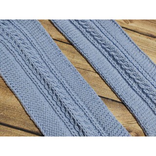 Khăn len đan tay hình bông lúa - Khăn len handmade
